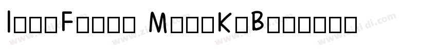 IdeaFonts MingKeBen字体转换